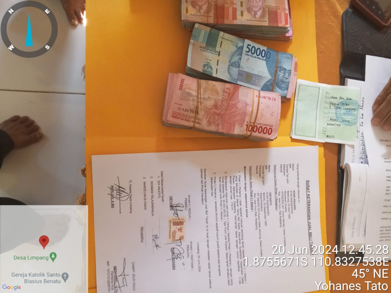 Masyarakat Desa Limpang Kecamatan Jelai Nulu Kecewa Terkait Hasil Temuan Inspektorat Ketapang Kalbar