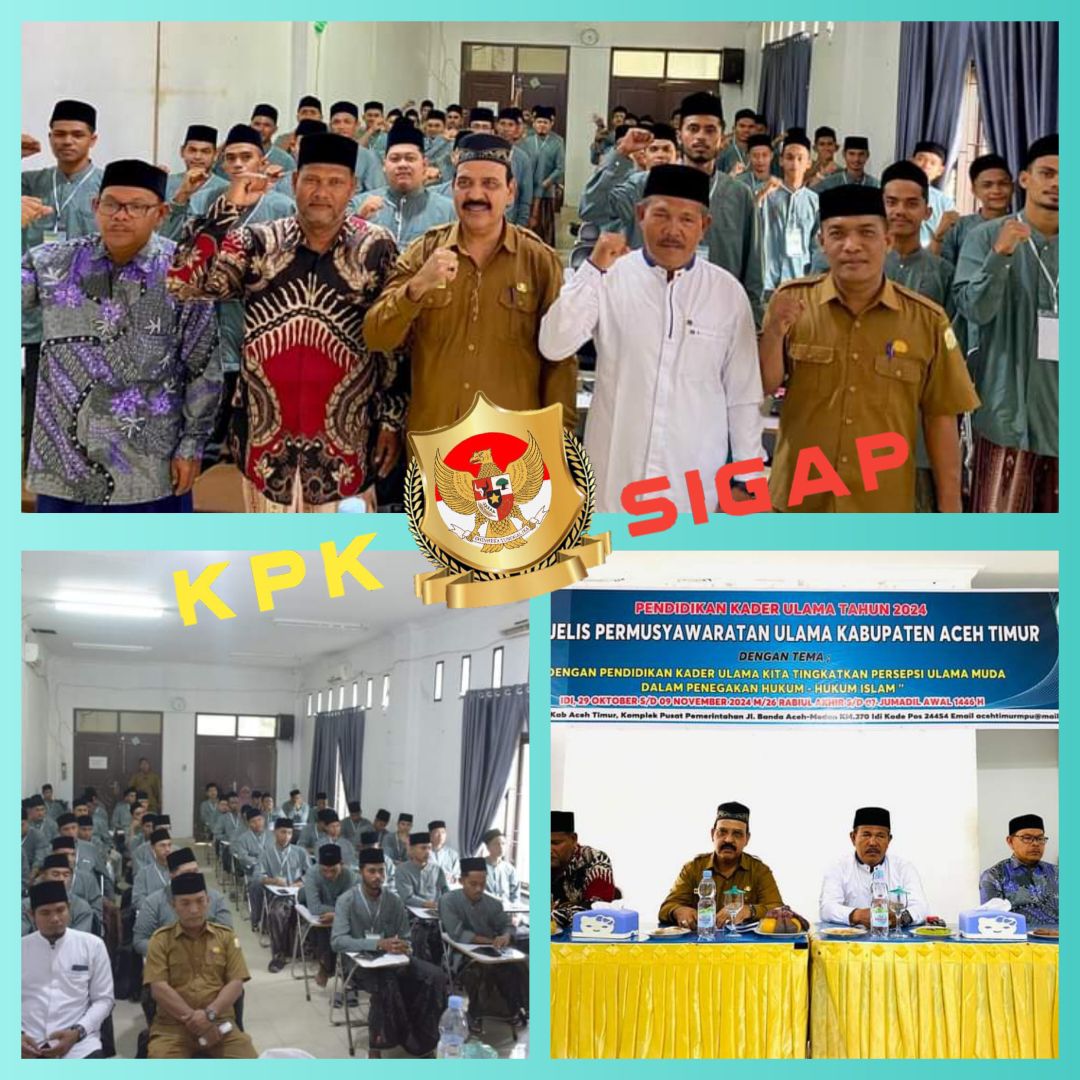 MPU Aceh Timur Gelar Pendidikan Kader Ulama Tahun 2024