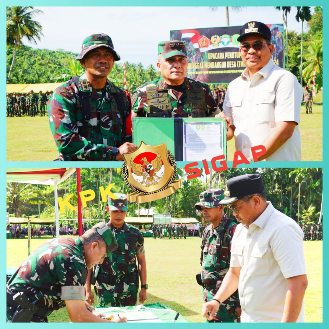 Program TMMD ke-122 Resmi Ditutup Pangdam IM: Program TMMD Perlu Terus Dijaga