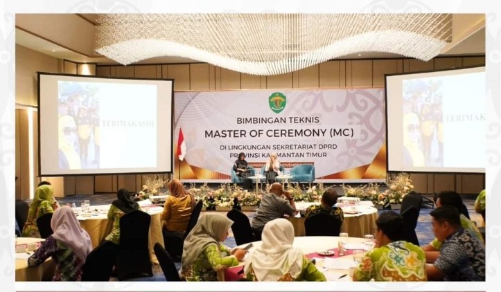 Sekwan Gelar Bimtek Protokol dan MC, Tingkatkan Kemampuan