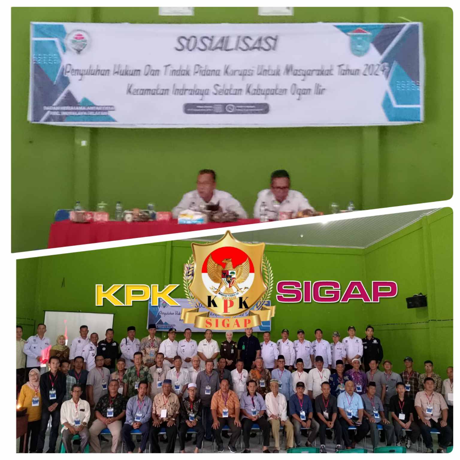 Sosialisasi Penyuluhan Hukum Dan Tindak Pidana Korupsi Untuk Masyarakat