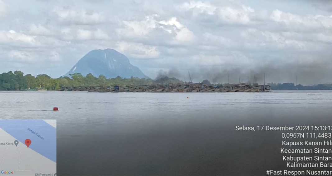 PARAH! Ada Apa dengan APH Polres Sintang? Puluhan Set PETI di Sungai Kapuas Bebas Beraktivitas