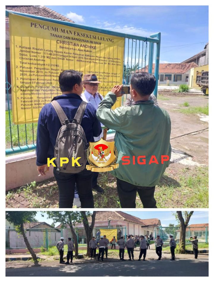 Eksekusi Lahan di Jalan Kepiting Banyuwangi Berjalan Lancar, Begini Pandangan Kuasa Hukum Tergugat