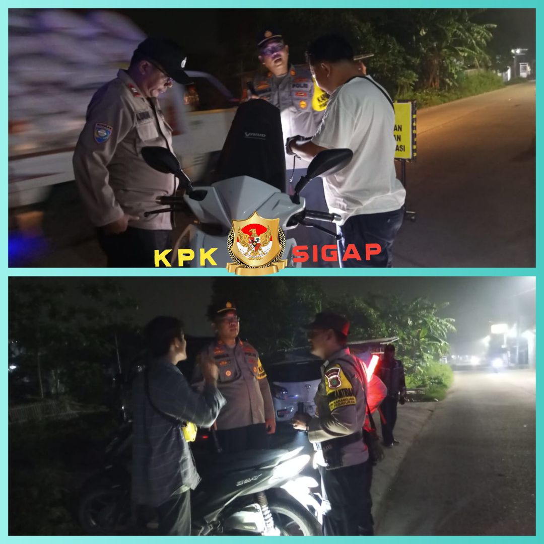Operasi Kejahatan Jalanan di Pebayuran untuk Antisipasi 3C dan Street Crime