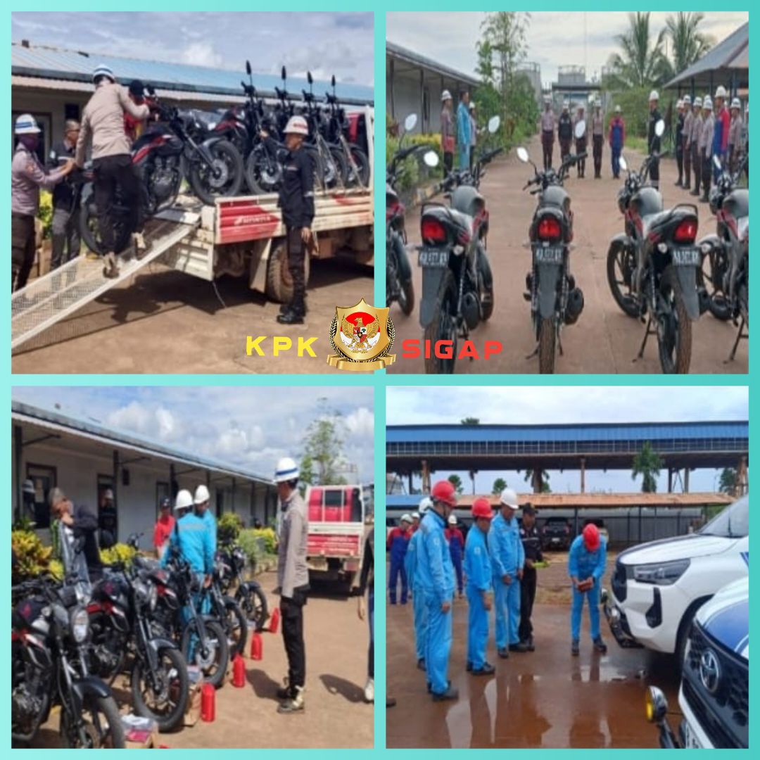 5 unit kendaraan honda antar PT WHW disambut Dengan baik oleh semua jajaran petinggi.
