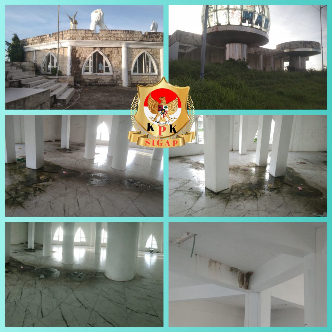Kondisi GODBLESS PARK Memprihatinkan Sebagai Fasilitas Publik di Tengah Kota Manado Tidak Terawat