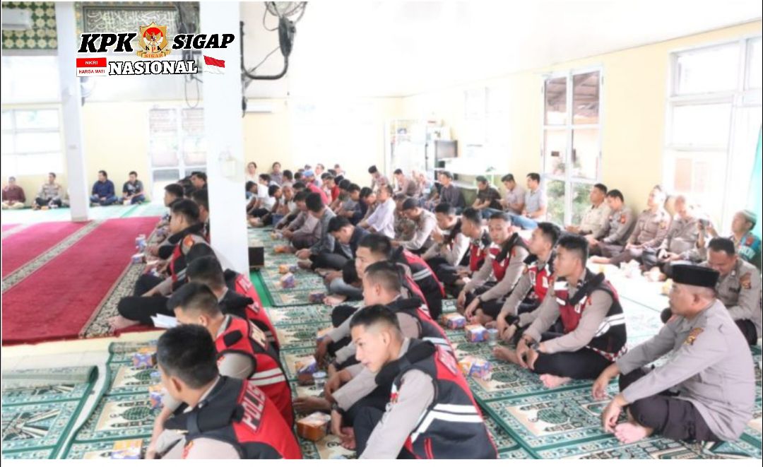 Polres OKU Gelar Kegiatan Peringatan Isra Mi’raj Nabi Muhammad SAW 1446 H