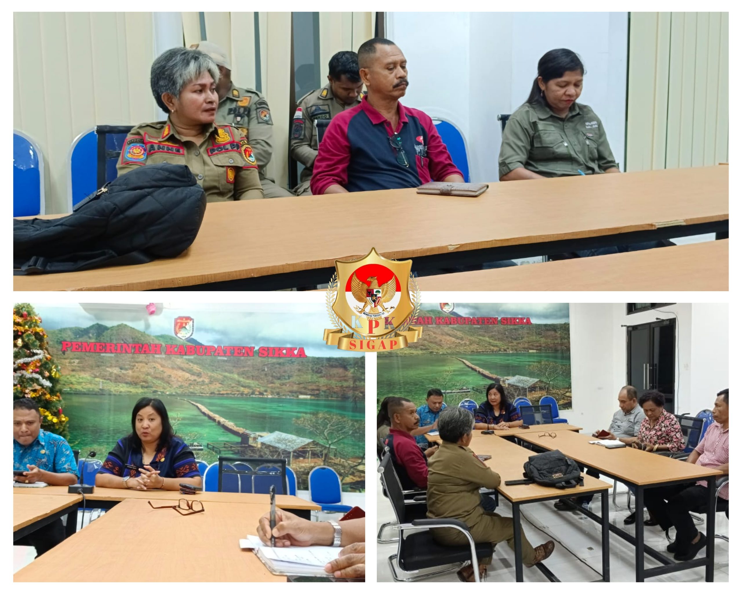 Pj. Sekda Sikka Pimpin Rapat Persiapan Misa Yubileum ASN, TNI, dan Polri