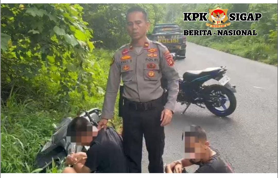Pelaku Balap Liar Diamankan Sat Samapta Polres Oku