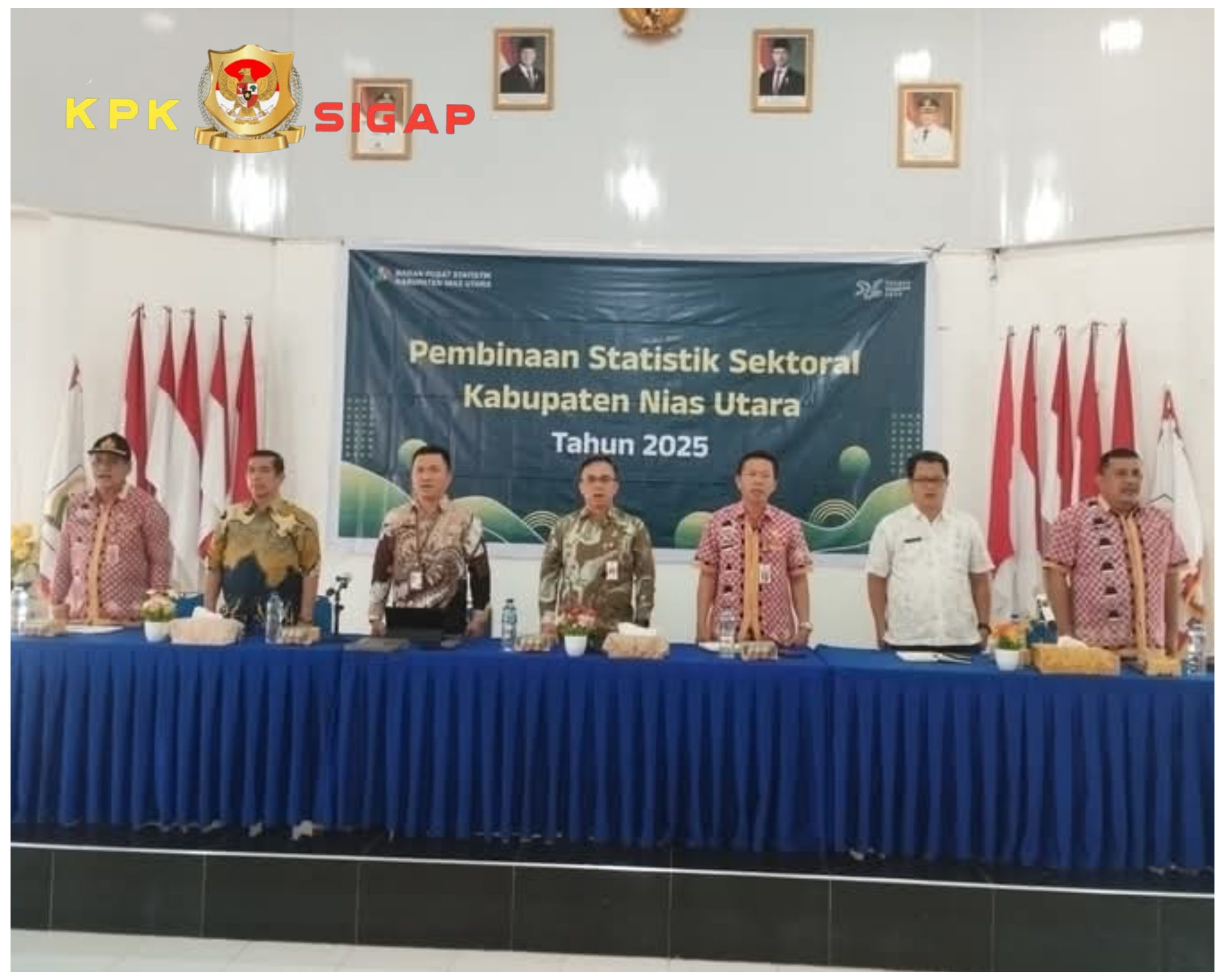 Samgat Penting, Focus Grup DIiscussion (FGD) Penyusunan PublikasiI Kabupaten Nias Utara Dalam Angka Tahun 2025