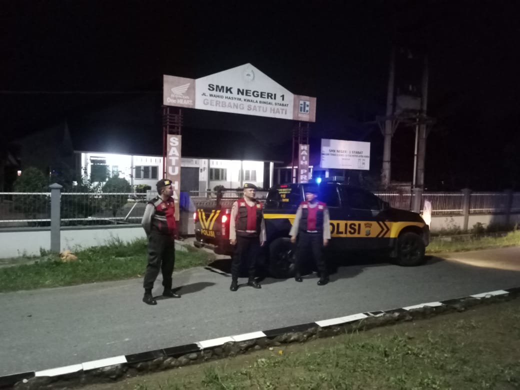 Bhabinkamtibmas Kelurahan Kwala Bingai Motifasi Semangat Anak-anak usia dini agar tidak kecanduan Gadget HP