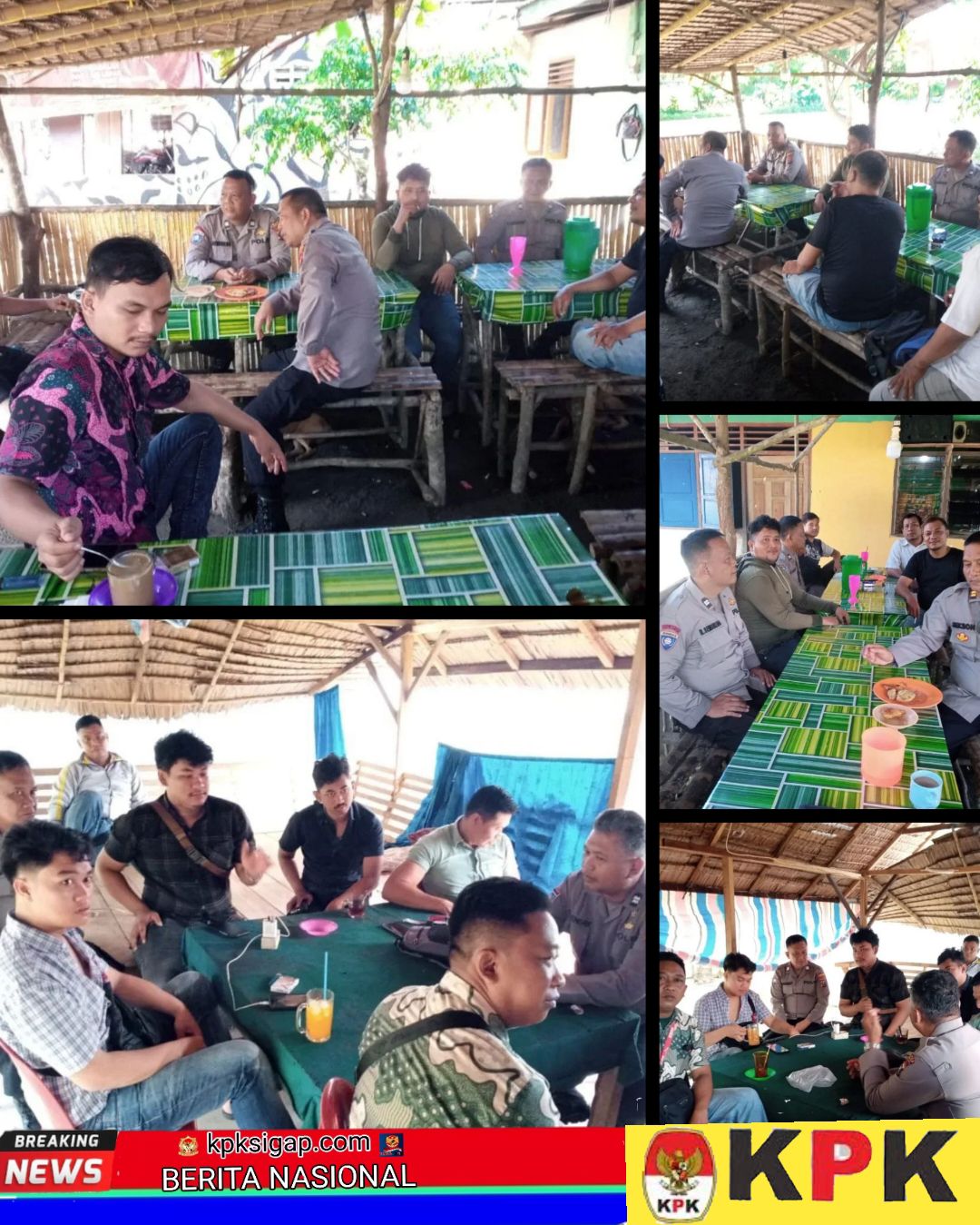 Sosialisasi Humanis, Sat Binmas Polres Langkat Imbau Warga Hindari Perjudian dan Miras
