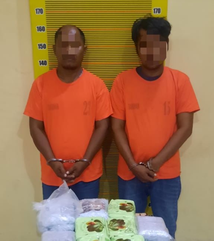 Polda Sumut Gagalkan Peredaran 9 Kg Sabu, Dua Kurir Ditangkap di Tanjungbalai