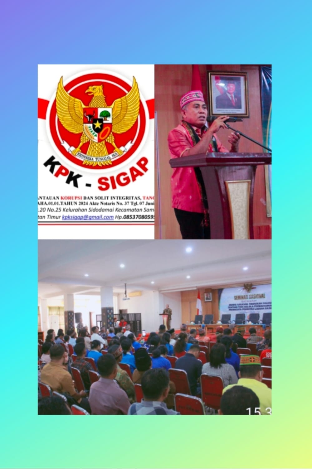 Kerja Kolaboratif Solutif Bangun Sektor Pariwisata Labuan Bajo, Bupati Manggarai Barat Buka Seminar Nasional!