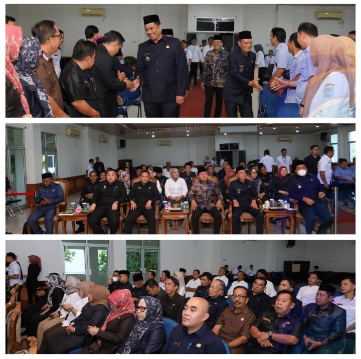 Bupati Oku Selatan Melantik Dan Mengambil Sumpah Jabatan Direktur PDAM Tirta Saka Selabung Periode Tahun 2025-2029