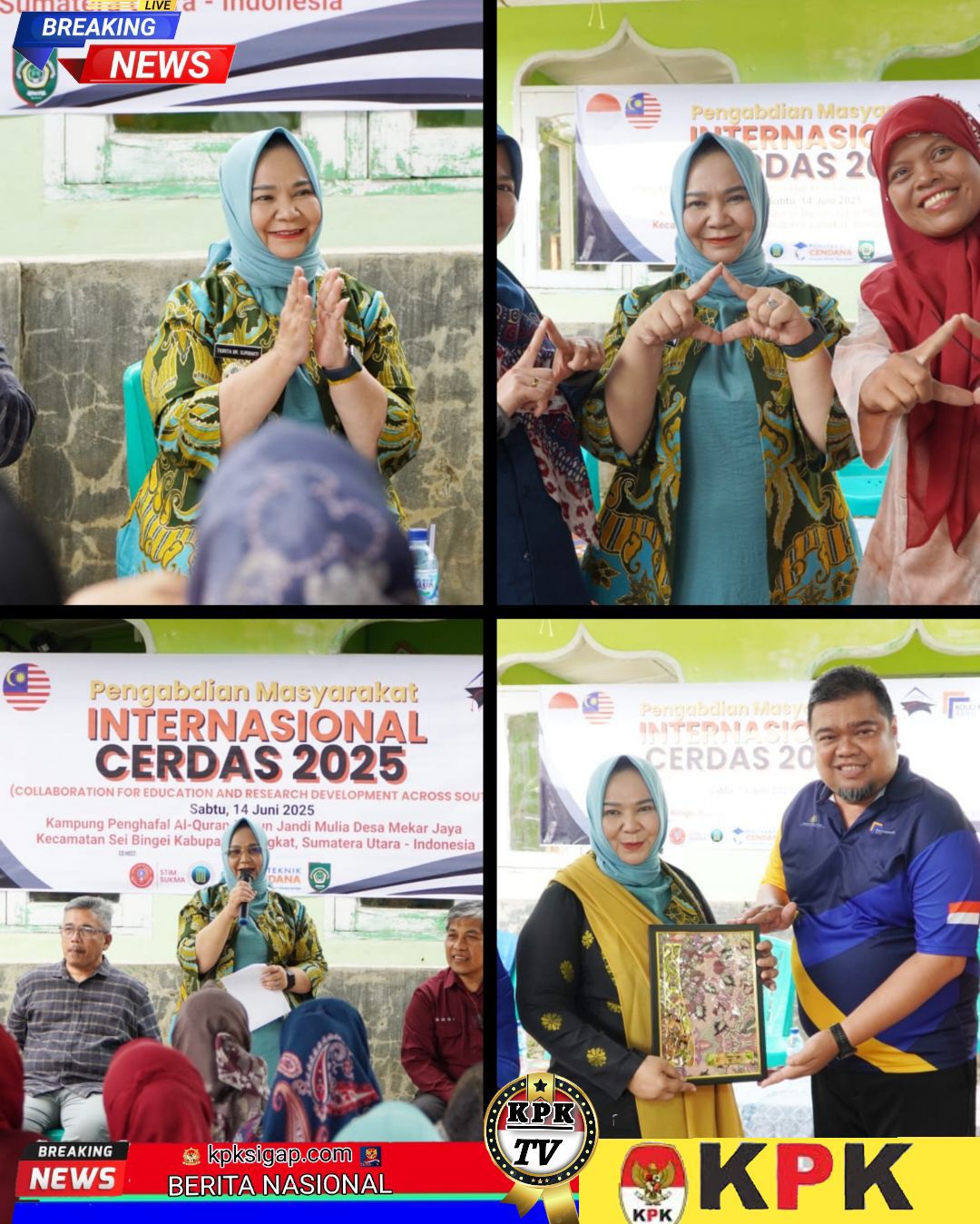 Syah Afandin Dukung Pengabdian Internasional Cerdas 2025, Pererat Kolaborasi Langkat–Malaysia