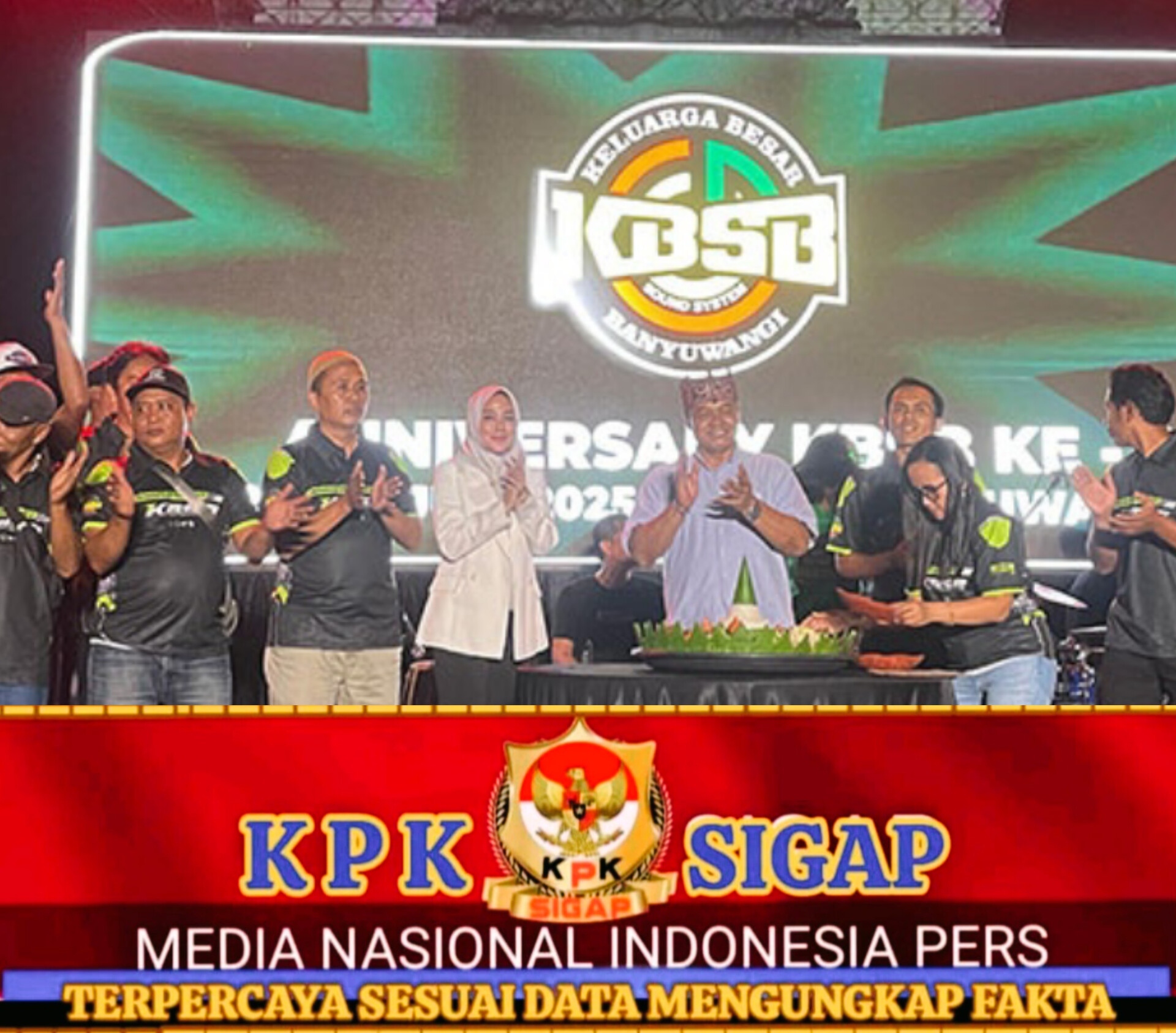Keluarga Besar Sound System Banyuwangi (KBSB) Rayakan HUT ke-8 di Gesibu Blambangan