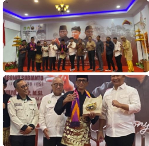 WAKILI PRABOWO SUBIANTO DUA TOKOH PB IPSI HADIRI PEMBUKAAN MUSPROV IX IPSI KALBAR 2025