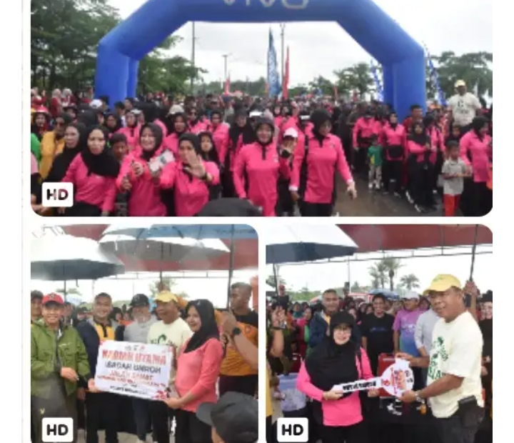 Dihadiri Ribuan Peserta, Polres Bulukumba Sukses Gelar Jalan Sehat Berhadiah Umrah dan Motor
