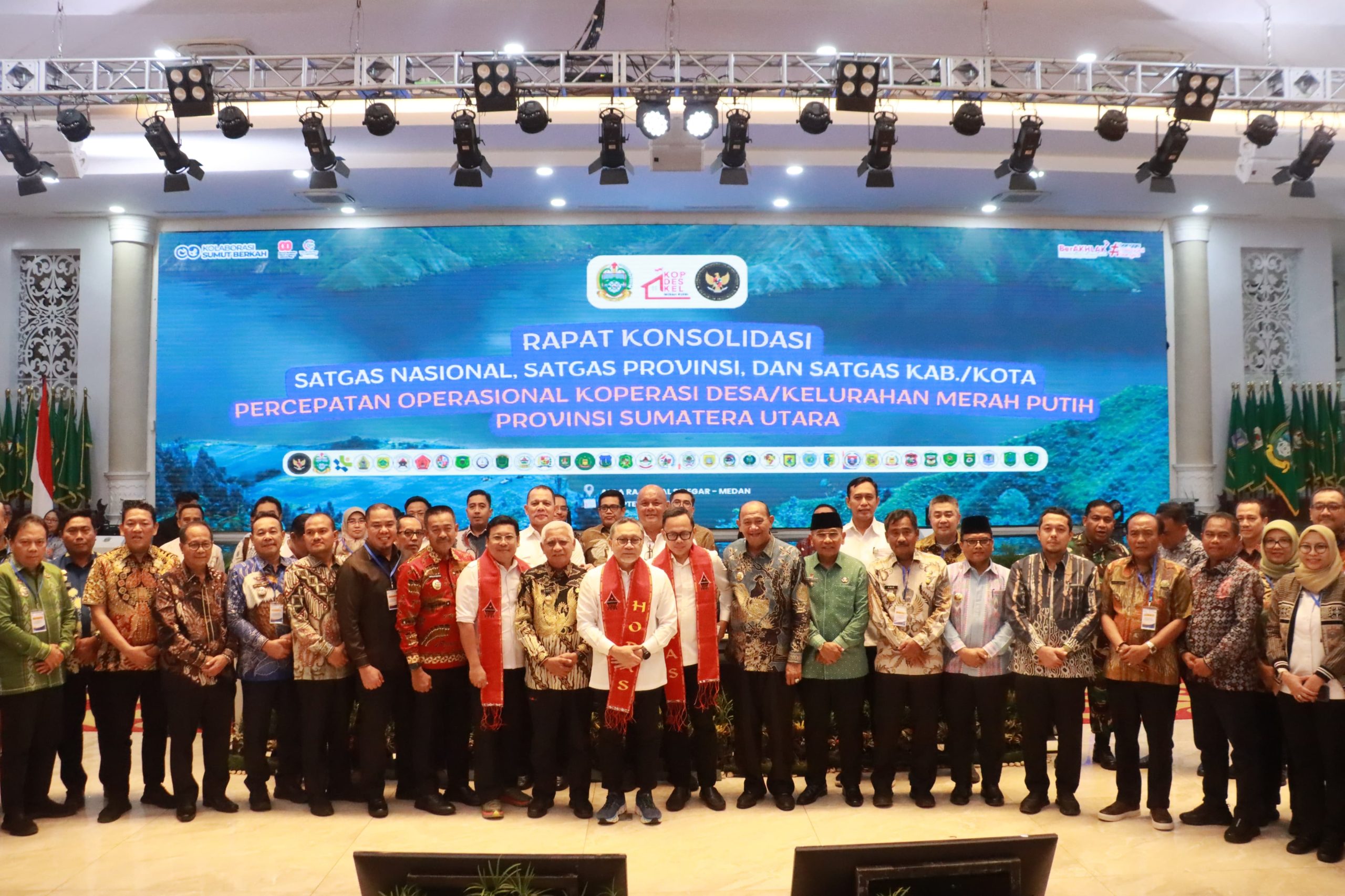 Wabup Samosir Dukung Kehadiran Koperasi Merah Putih Sebagai Upaya Percepatan Pembangunan Ekonomi Desa