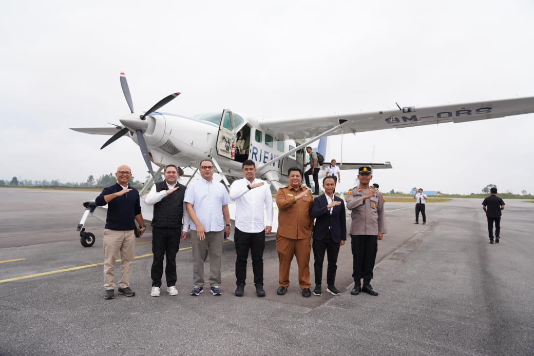 Jajal Pesawat Amphibi, Bupati Samosir : Era Baru dan Daya Tarik Bagi Pariwisata Kabupaten Samosir - KPK-Sigap.com