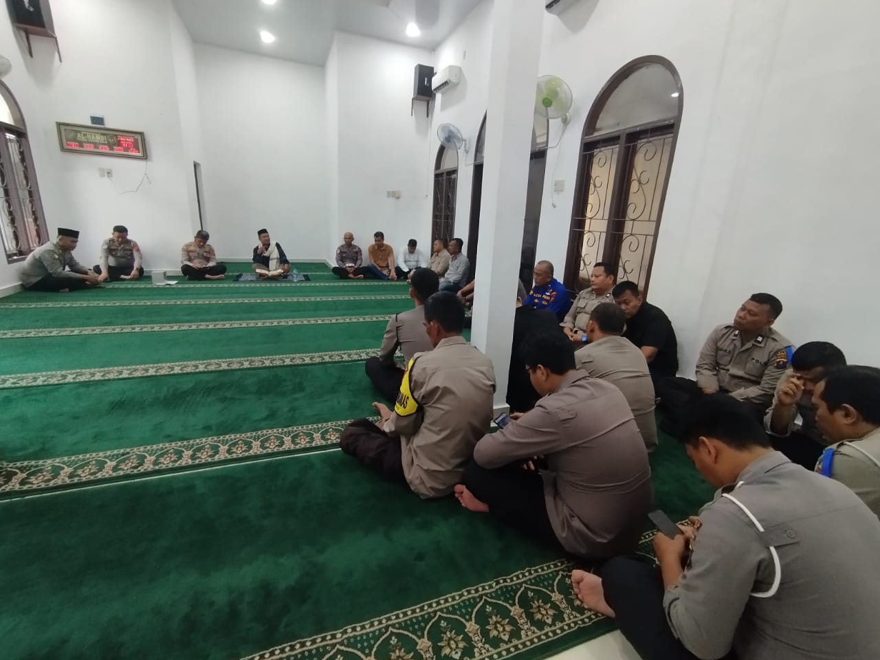 Polres Tanjung Balai Gelar Doa Bersama untuk Korban Musibah di Sumatera Utara