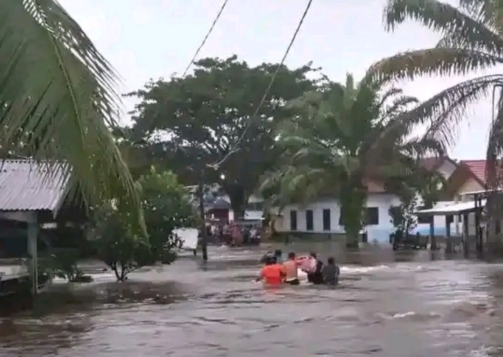 Banjir Besar Kembali Rendam Aceh Singkil, Ribuan Rumah Terendam