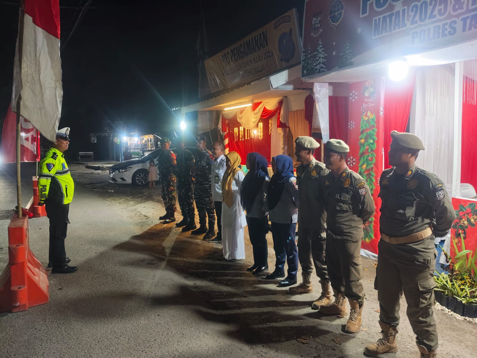 Hari Ke 3 Ops Lilin, Polres Tanjung Balai Pastikan Nataru Aman dan Kodusif