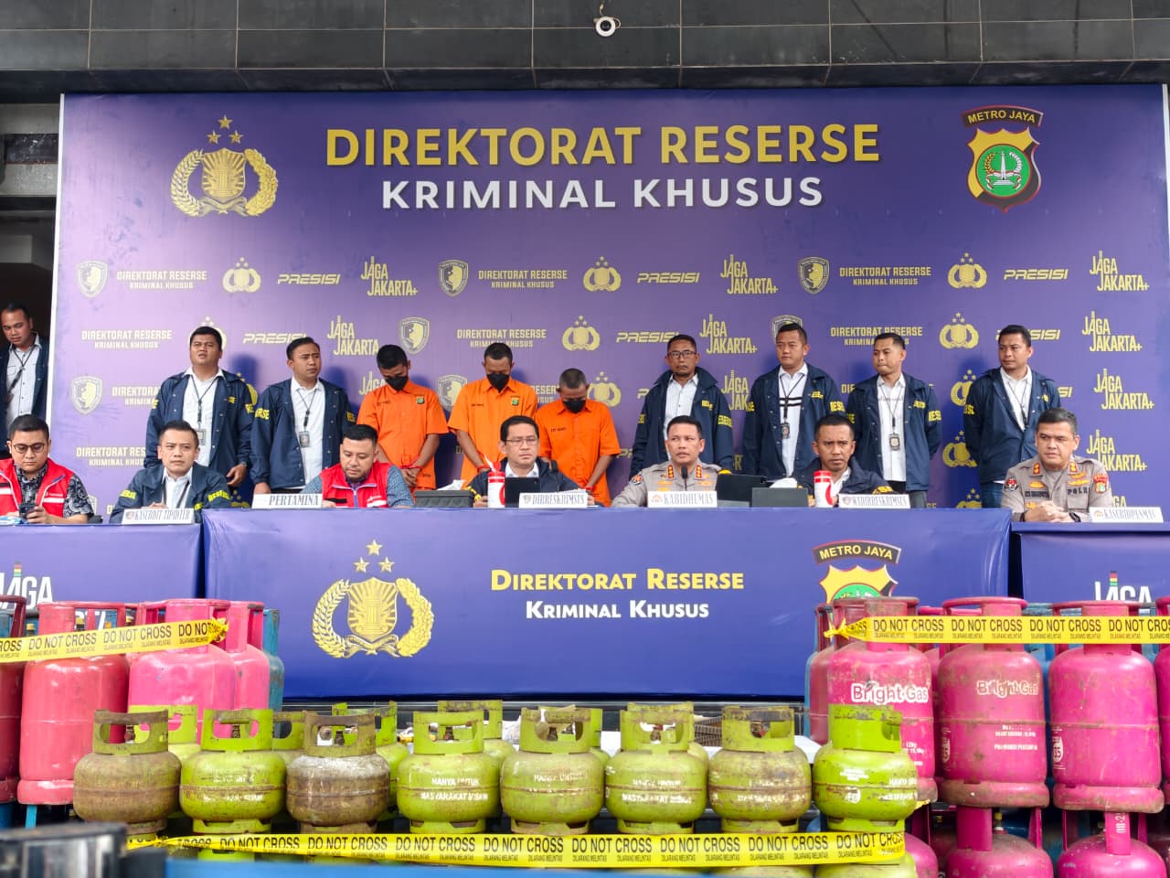 Polda Metro Jaya Bongkar Penyalahgunaan LPG yang Bahayakan Keselamatan Dan Rugikan Masyarakat