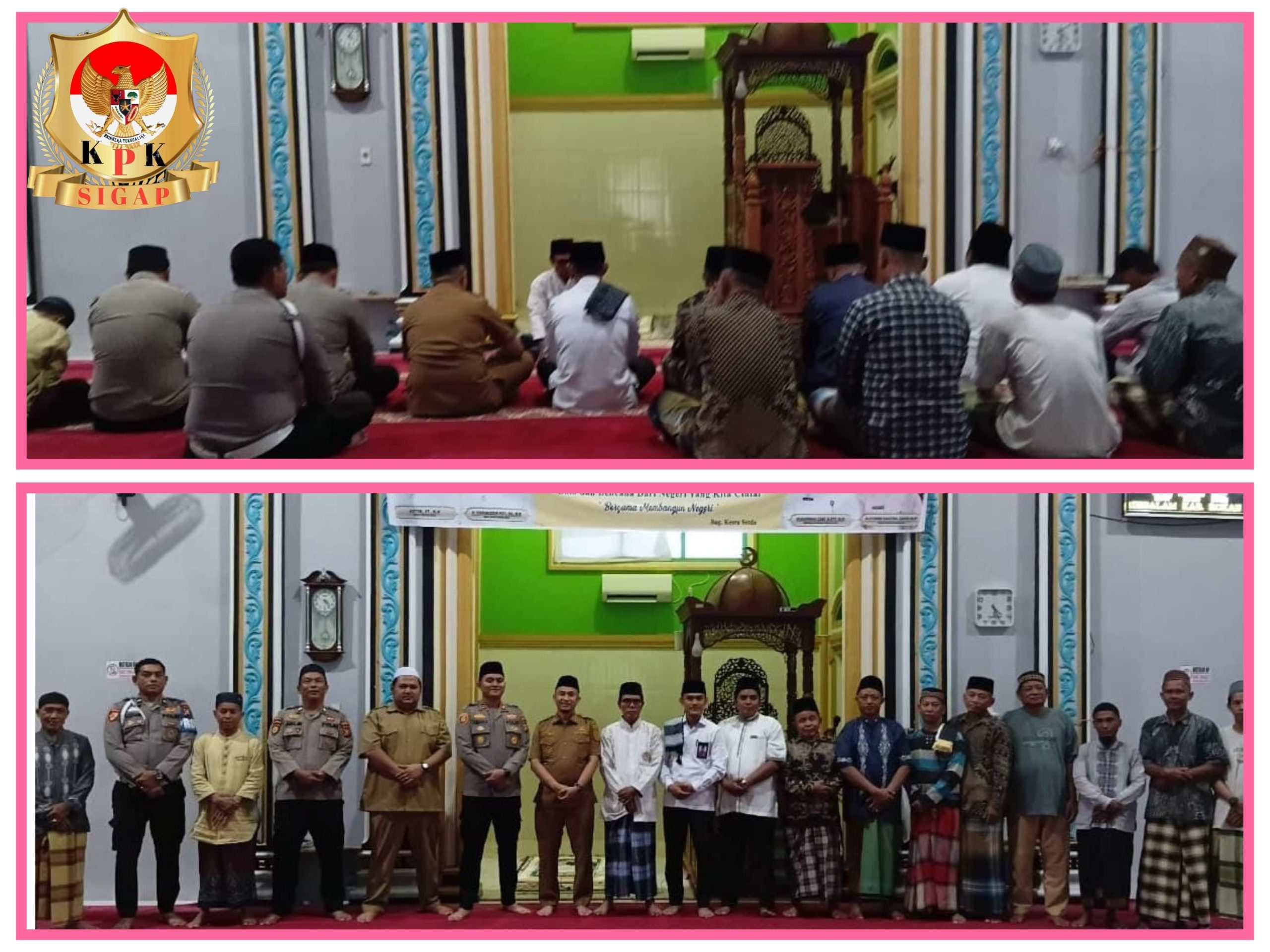 Dzikir dan Doa Bersama Sambut Tahun Baru 2026, Polsek Bonai Darussalam Perkuat Sinergi dengan Masyarakat