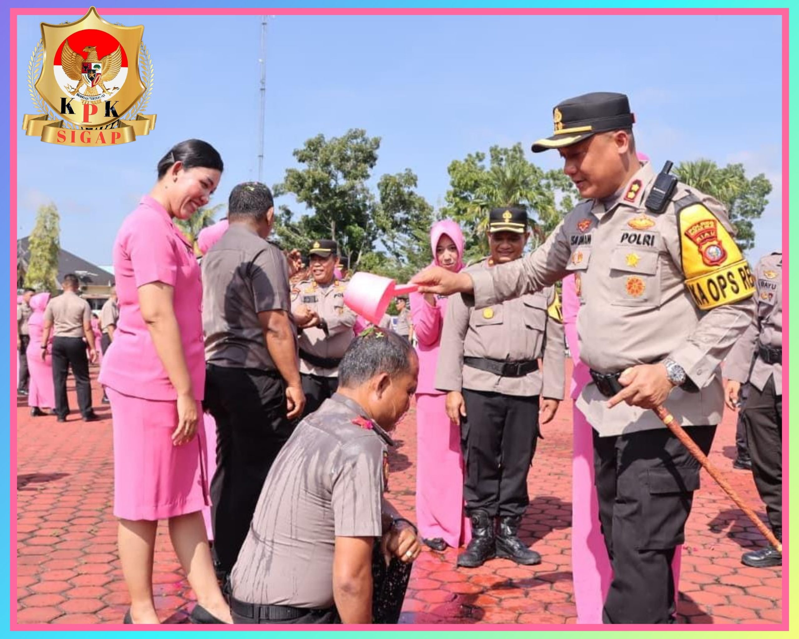 Polres Rokan Hilir Gelar Upacara Laporan Kenaikan Pangkat 83 Personel Periode 1 Januari 2026