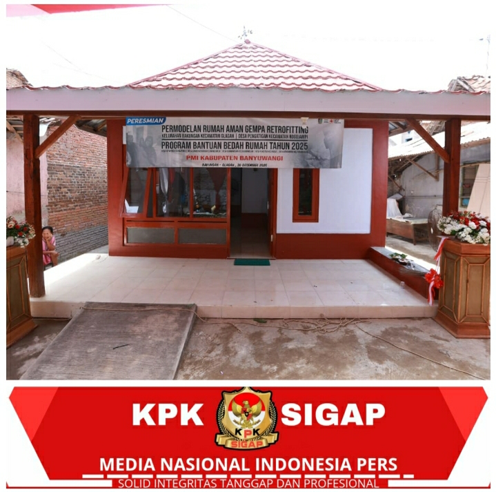 Standar Baru Hunian Rakyat: Banyuwangi dan PMI Pelopori Rumah “Kebal” Gempa