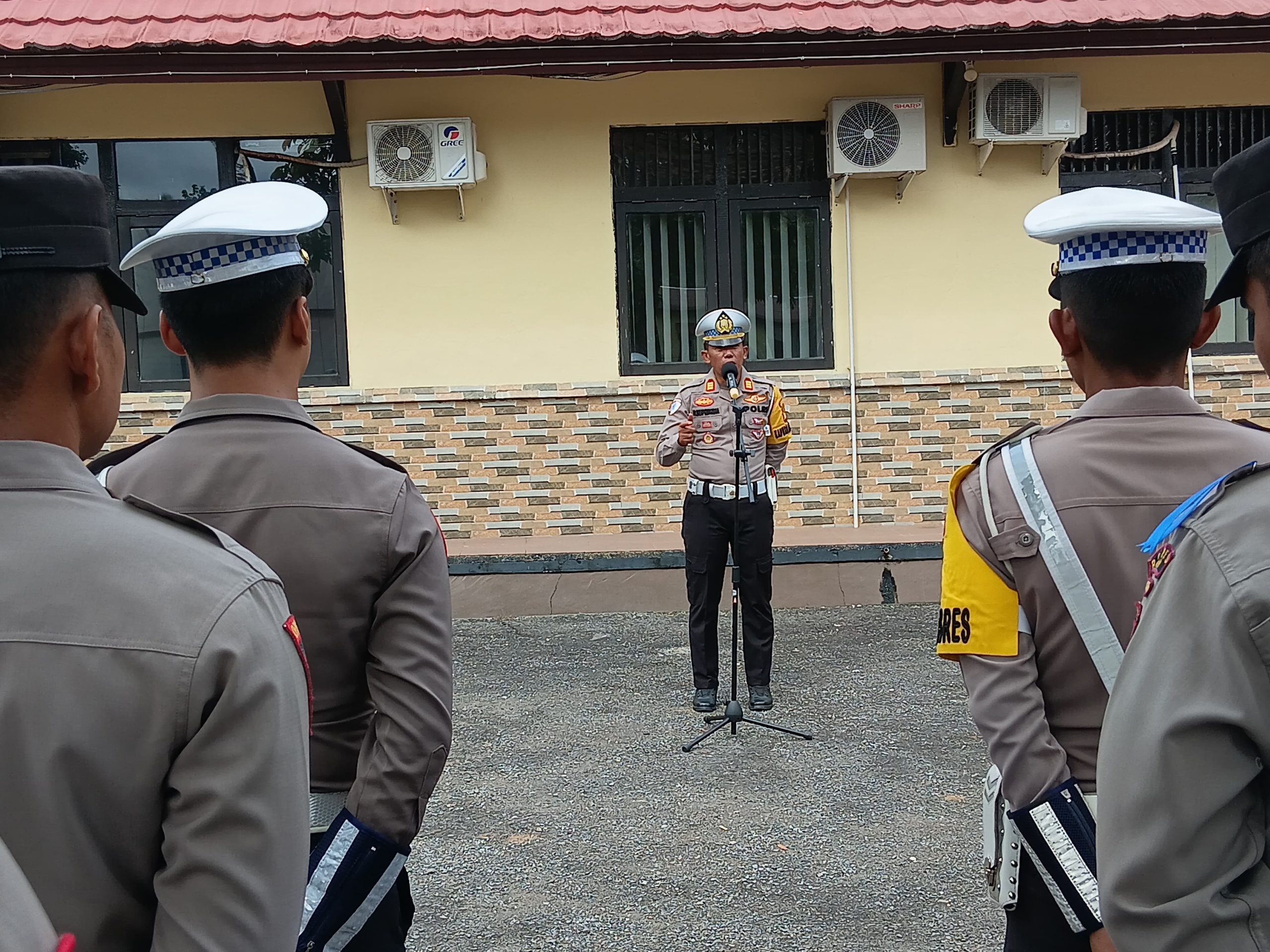 Operasi Keselamatan Kapuas 2026 Polres Melawi Mengamankan 108 Knalpot Brong, AKP Pipit : Tidak Ada Toleransi