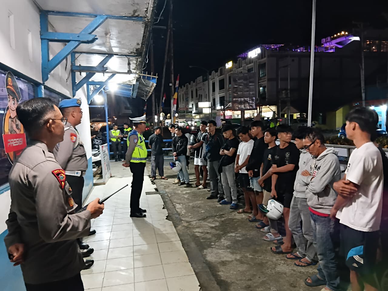 Ops Keselamatan Kapuas 2026, AKP Bhakti : System Hunting 21 Knalpot Brong Terjaring