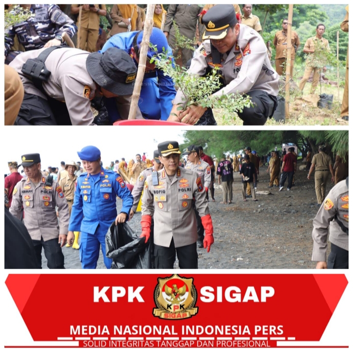 Polresta Banyuwangi Perkuat Sinergi Lintas Sektor Lewat Gerakan ‘Banyuwangi Asri’ di Grand Watu Dodol