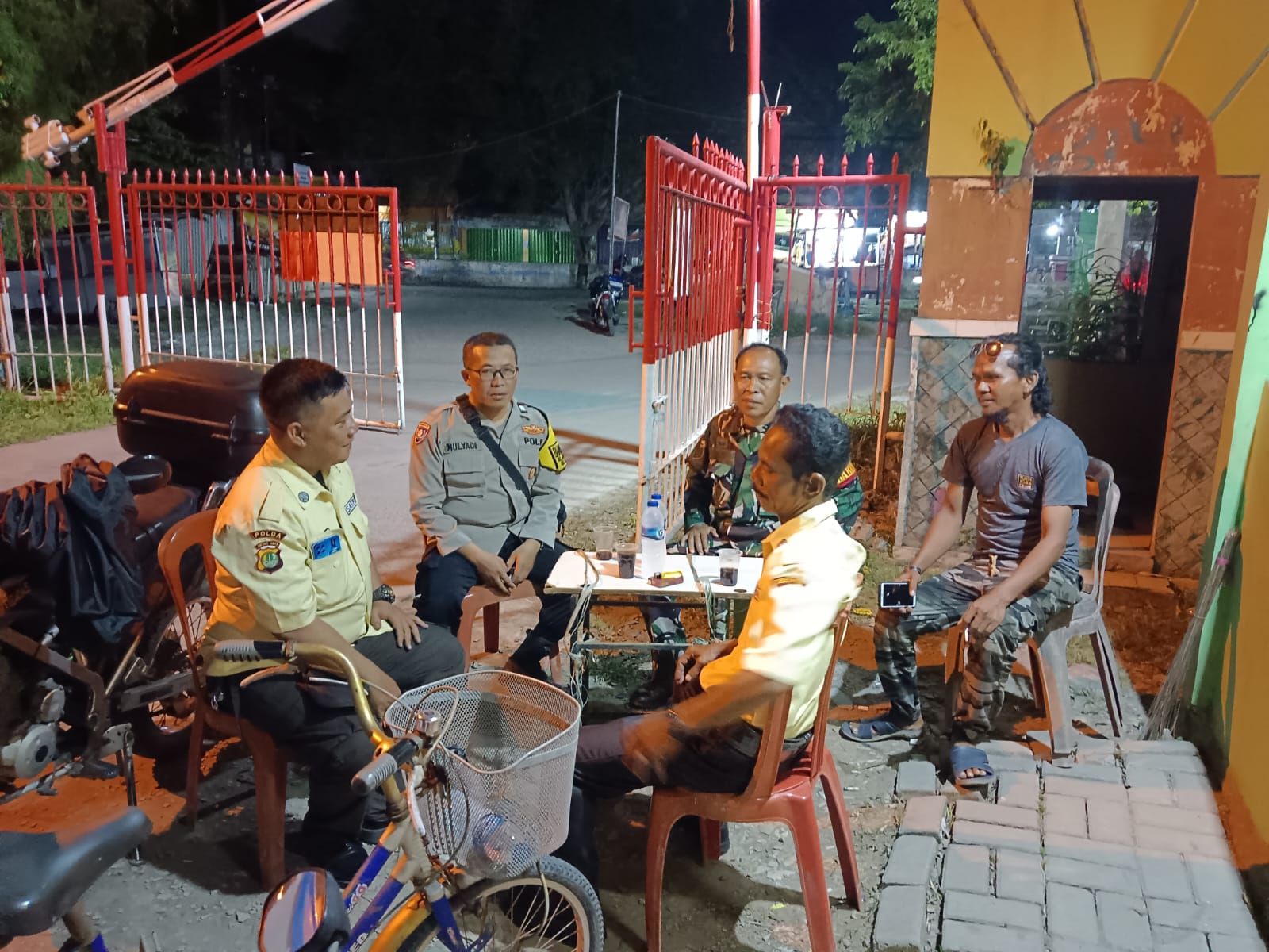 Kegiatan Monitoring Kewilayahan Antisipasi Guantibmas di Kel.Kaliabang Tengah Kec. Bekasi Utara