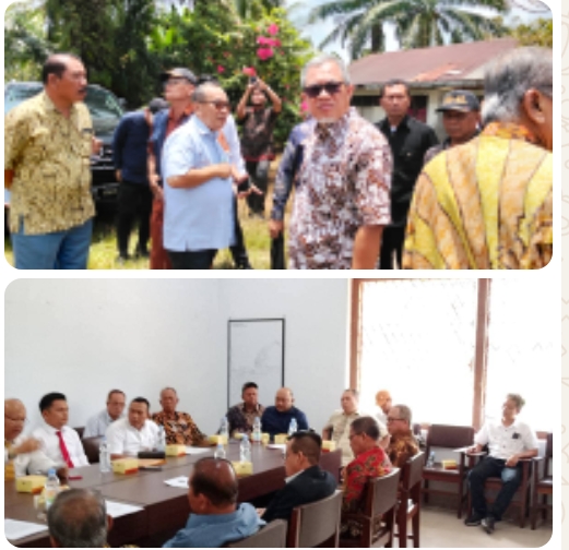 PT Buana Estate Menyambut kedatangan Komisi A DPRD Sumatera Utara melaksanakan kunker