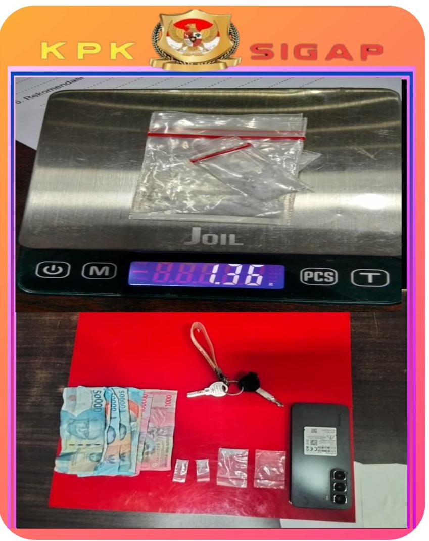 Digerebek Tengah Malam di Kebun Sawit, Pengedar Sabu di Kota Lama Dibekuk Polres Rokan Hulu