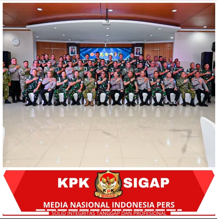 Perkuat Soliditas, POM TNI dan Propam Polri Gelar Coffee Morning & Halal Bihalal 1447 H