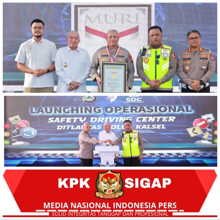 Kakorlantas Polri Resmikan Safety Driving Center (SDC) Polda Kalsel