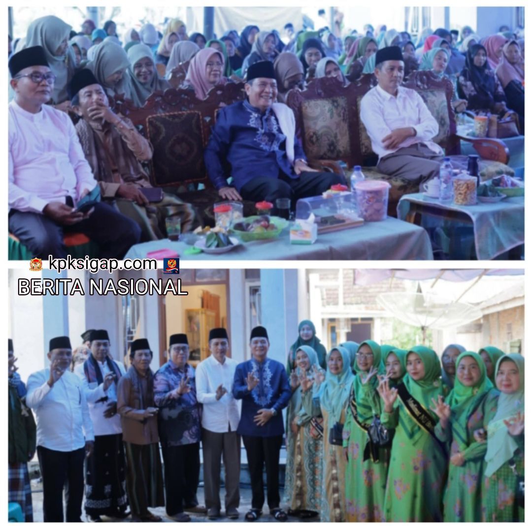 WAKIL BUPATI OKU SELATAN SAFARI JUM’AT DI BANDING AGUNG, HADIRI PENGAJIAN AKBAR KE-77 DAN HALAL BIHALAL