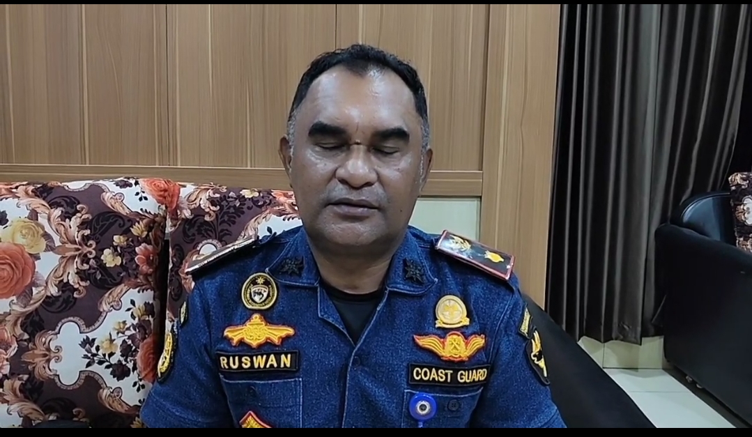 Kepala KUPP Kelas lll Dobo ” Area  Trestle Tiga  Dermaga Pelabuhan Yossudarso Dobo Untuk  Penumpukan Kontainer