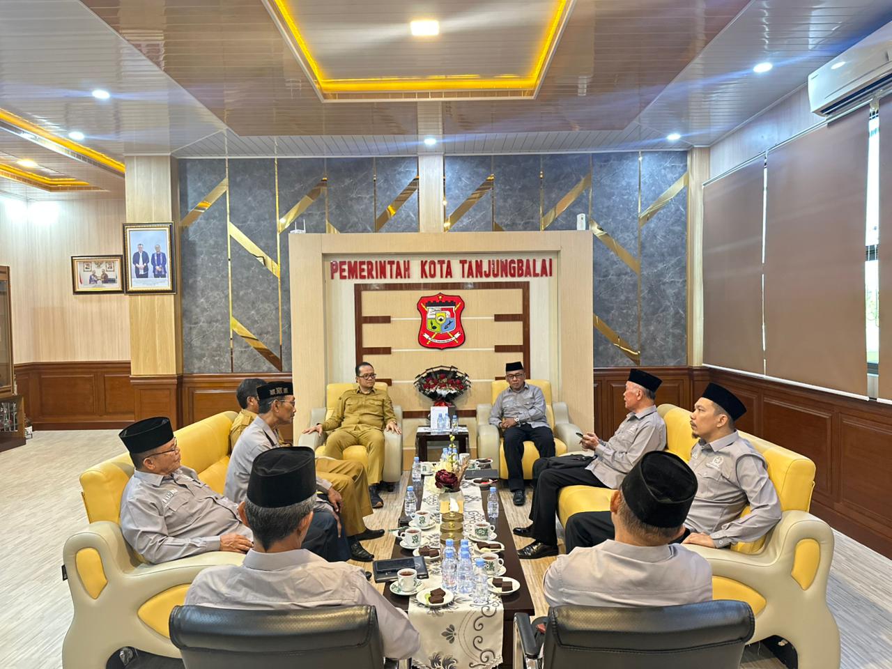 Wakil Wali Kota Tanjungbalai Terima Audiensi FKUB, Tegaskan Dukung Program FKUB Menjaga Kerukunan dan Keharmonisan