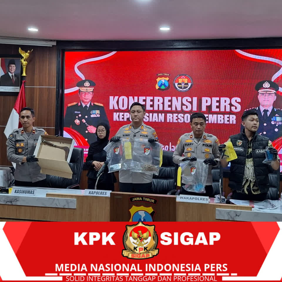 Dendam Masa Lalu Berujung Maut, Pembunuh Pria di Rumah Kosong Gumukmas Diringkus