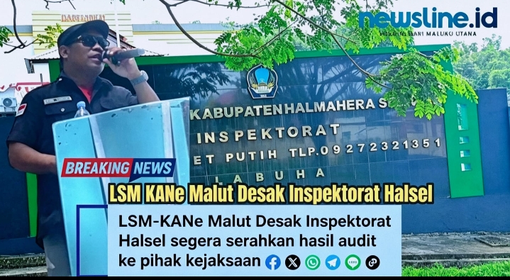 LSM KANE Malut Desak Inspektorat Segera Serahkan Hasil Audit Dana Desa Loleo ke Kejaksaan