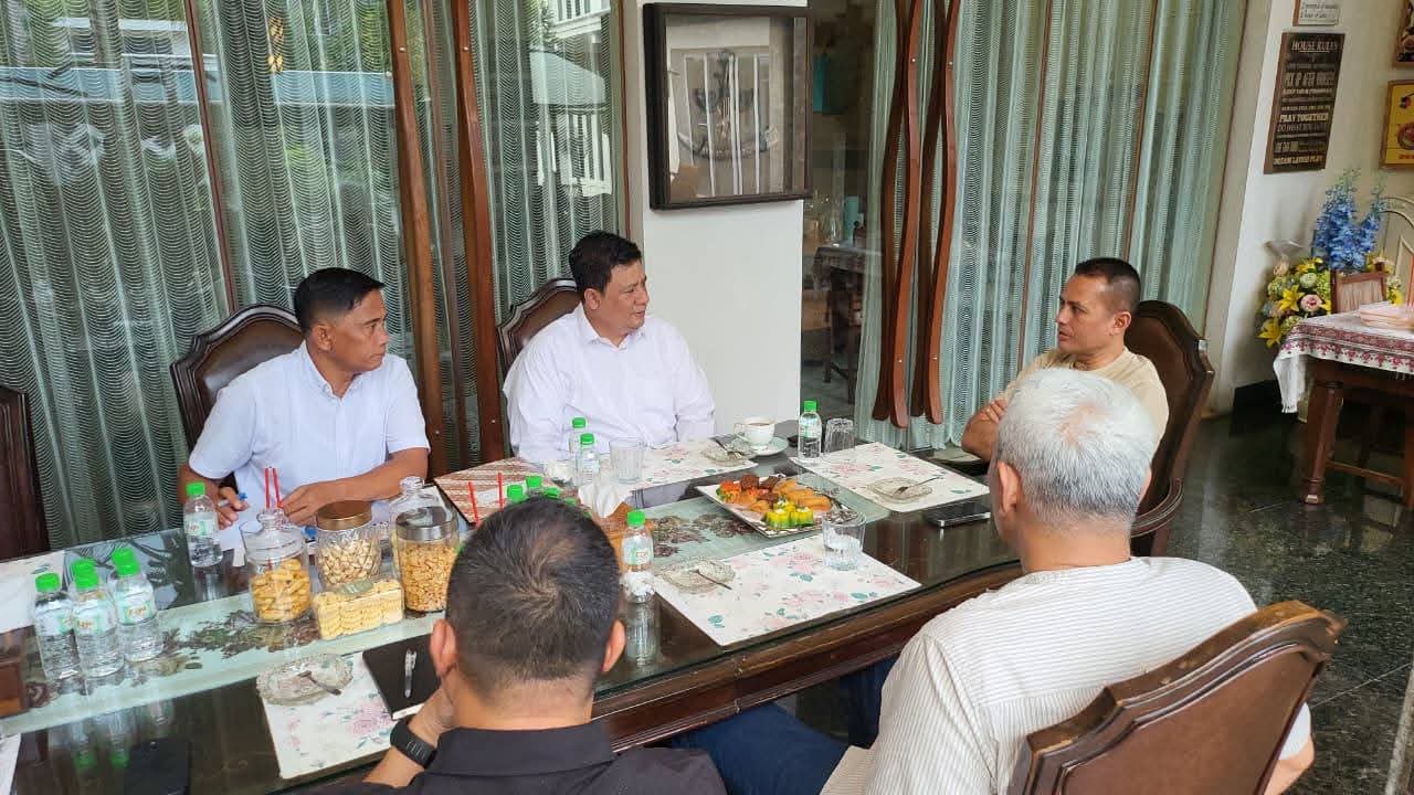 Perjuangkan Infrastruktur dan Keselamatan Transportasi Danau Toba, Bupati Samosir Temui Musa Rajekshah