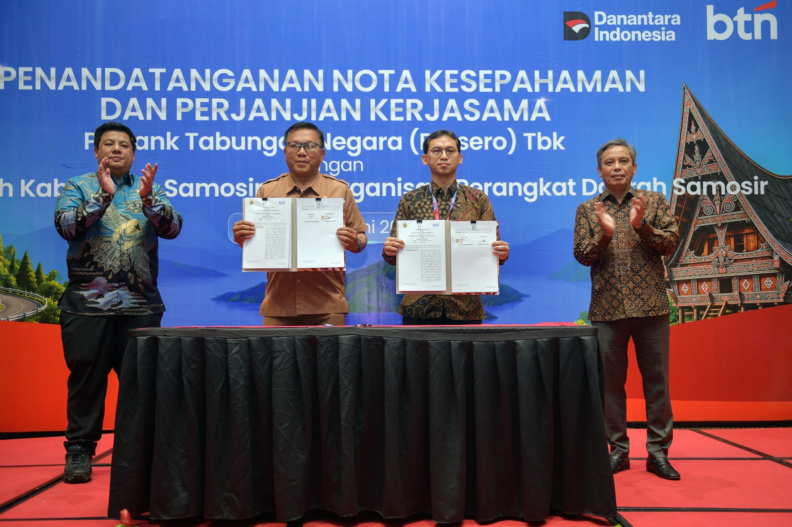 Pemkab Samosir Perkuat Sinergi dengan BTN, Dorong Pariwisata, UMKM, dan Layanan Publik Terintegrasi